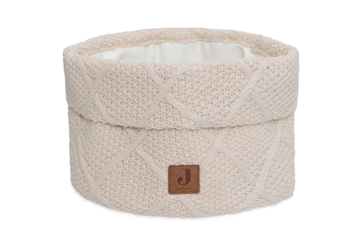 Commodemandje Check Knit - Oatmeal - afbeelding 2