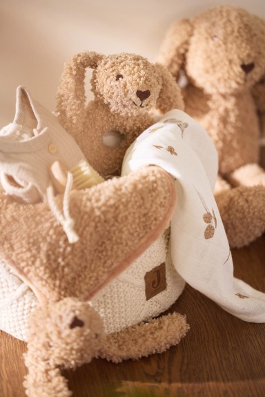 Jollein - Commodemandje Check Knit - Oatmeal