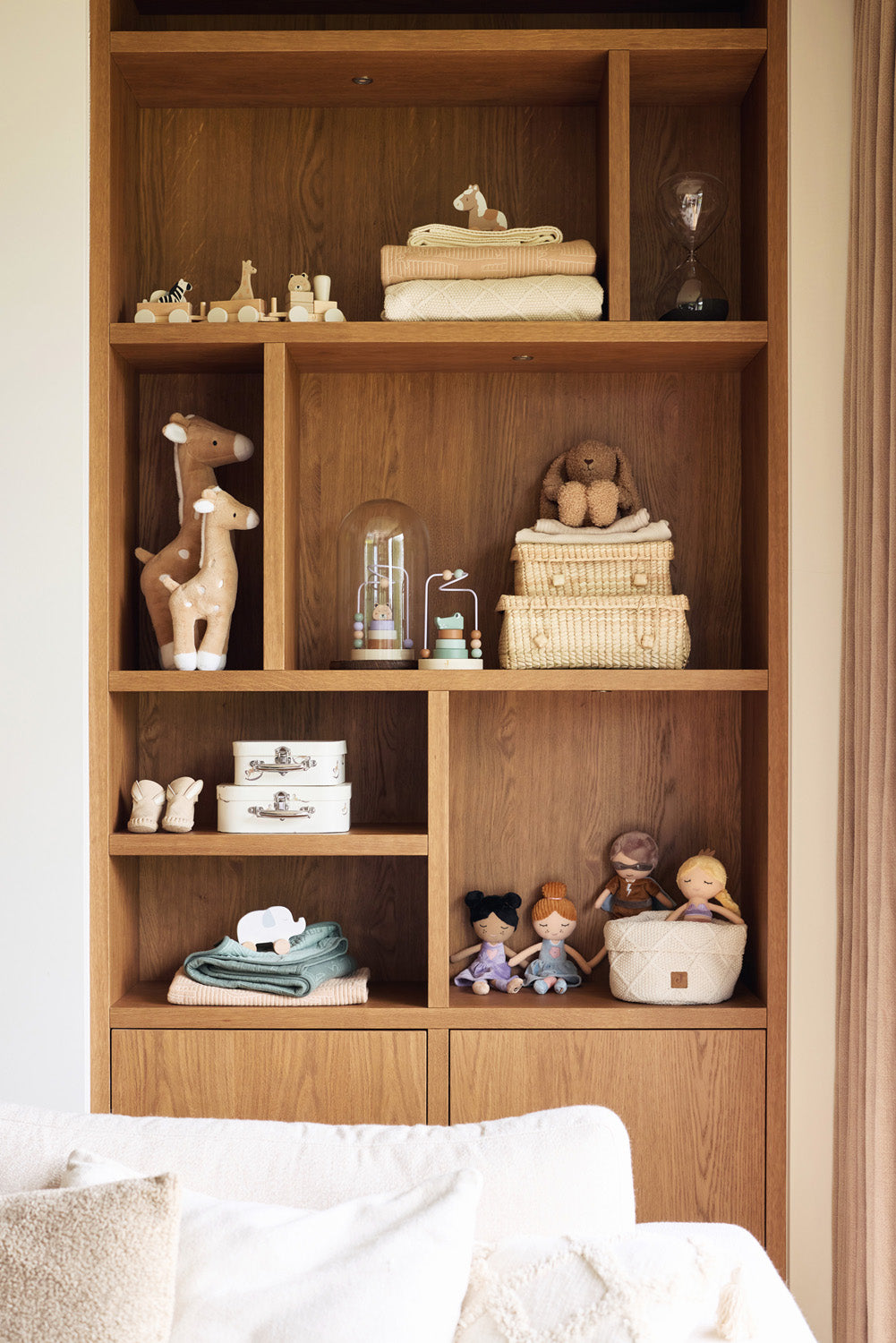 Commodemandje Check Knit - Oatmeal - afbeelding 7