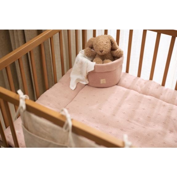 Jollein - Commodemandje Cosy Knit - Wild Rose