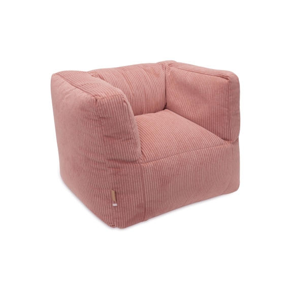 Jollein - Nieuwe Kinderfauteuil Corduroy - Wild Rose