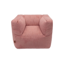 Jollein - Nieuwe Kinderfauteuil Corduroy - Wild Rose