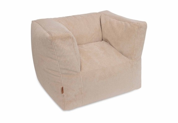 Jollein - Peuterfauteuil Corduroy - Natuurlijk