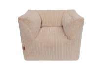 Jollein - Peuterfauteuil Corduroy - Natuurlijk