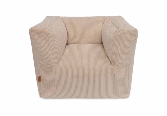 Jollein - Peuterfauteuil Corduroy - Natuurlijk
