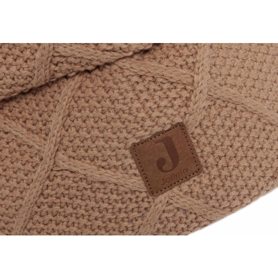 Jollein - Prachtig Commodemandje Check Knit - Biscuit