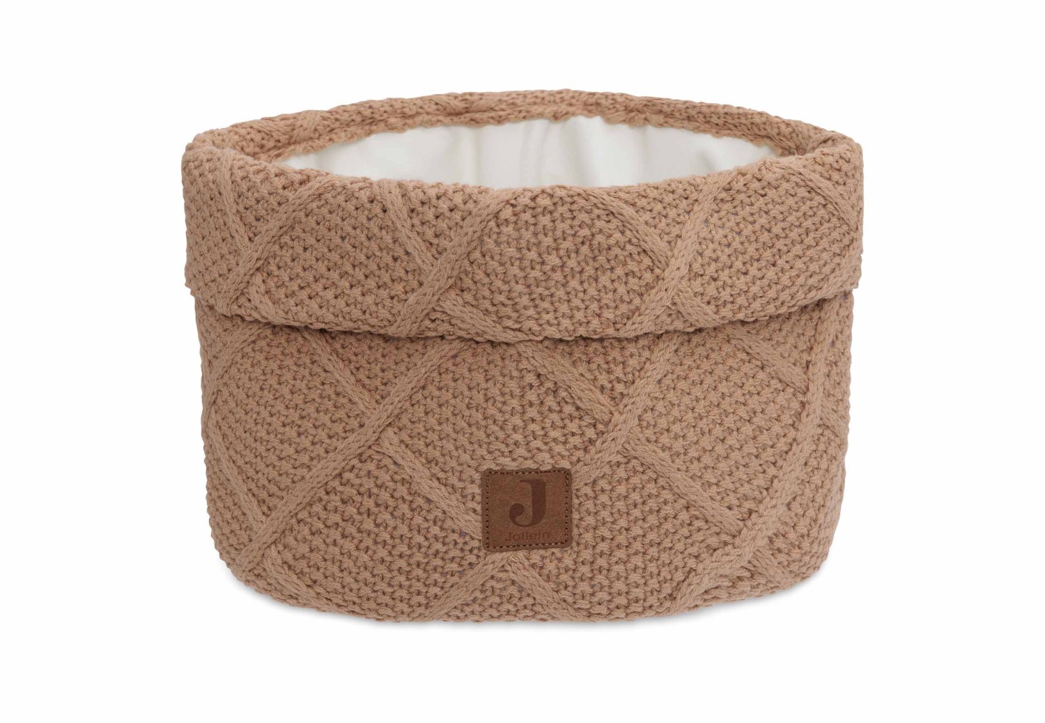 Prachtig Commodemandje Check Knit - Biscuit - afbeelding 2