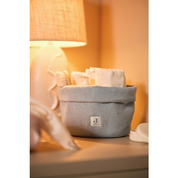 Jollein - Opbergmandje Cosy Knit - Sea Green