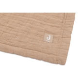 Hydrofiel Deken 75x100cm Jacquard - Biscuit - GOTS