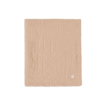 Hydrofiel Deken 75x100cm Jacquard - Biscuit - GOTS