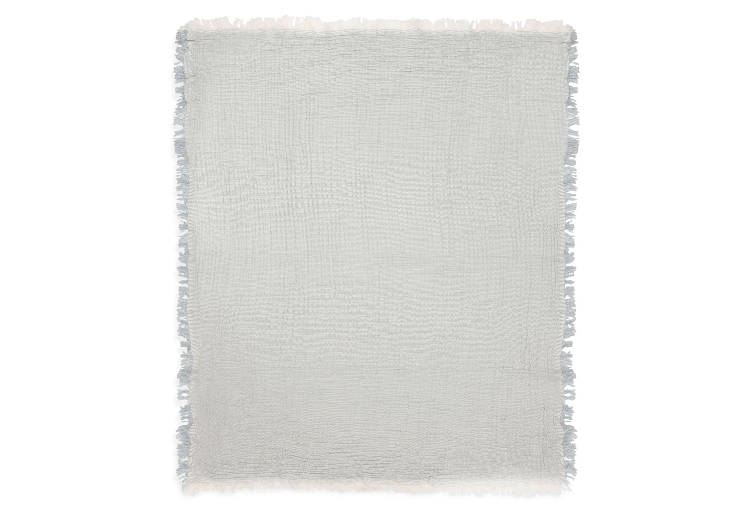 Nieuwe Collectie Deken Wieg 75x100 cm Fringe Stripe - Se - afbeelding 2