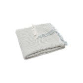 Nieuwe Collectie Deken Wieg 75x100 cm Fringe Stripe - Se