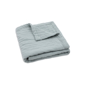 Hydrofiel Deken 75x100cm Jacquard - Sea Green - GOTS