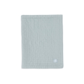 Hydrofiel Deken 75x100cm Jacquard - Sea Green - GOTS