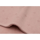 Jollein - Deken Wieg 75x100cm - Cosy Knit Wild Rose