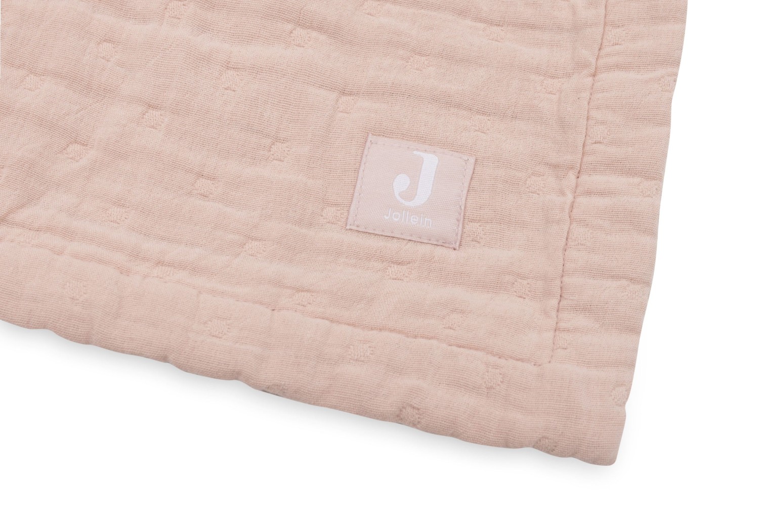 Deken Hydrofiel 75x100cm Jacquard - Wild Rose - afbeelding 3