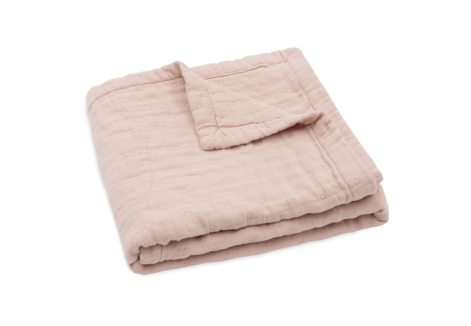 Deken Hydrofiel 75x100cm Jacquard - Wild Rose - afbeelding 4