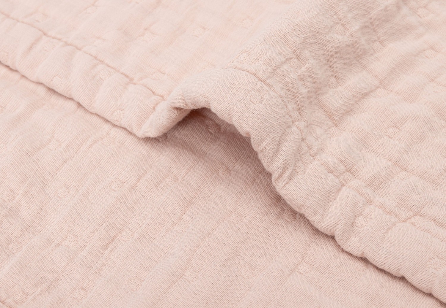 Deken Hydrofiel 75x100cm Jacquard - Wild Rose - afbeelding 5