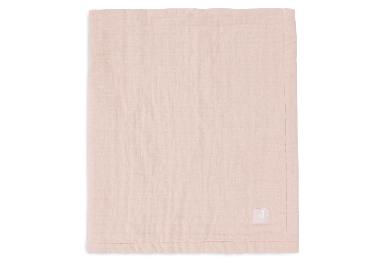 Deken Hydrofiel 75x100cm Jacquard - Wild Rose