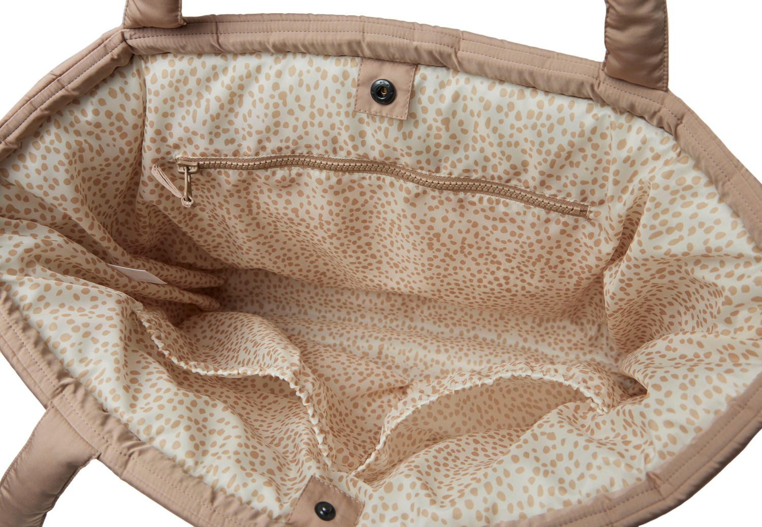 Puffed Mom Bag - Ideaal voor Onderweg - Biscuit - afbeelding 11
