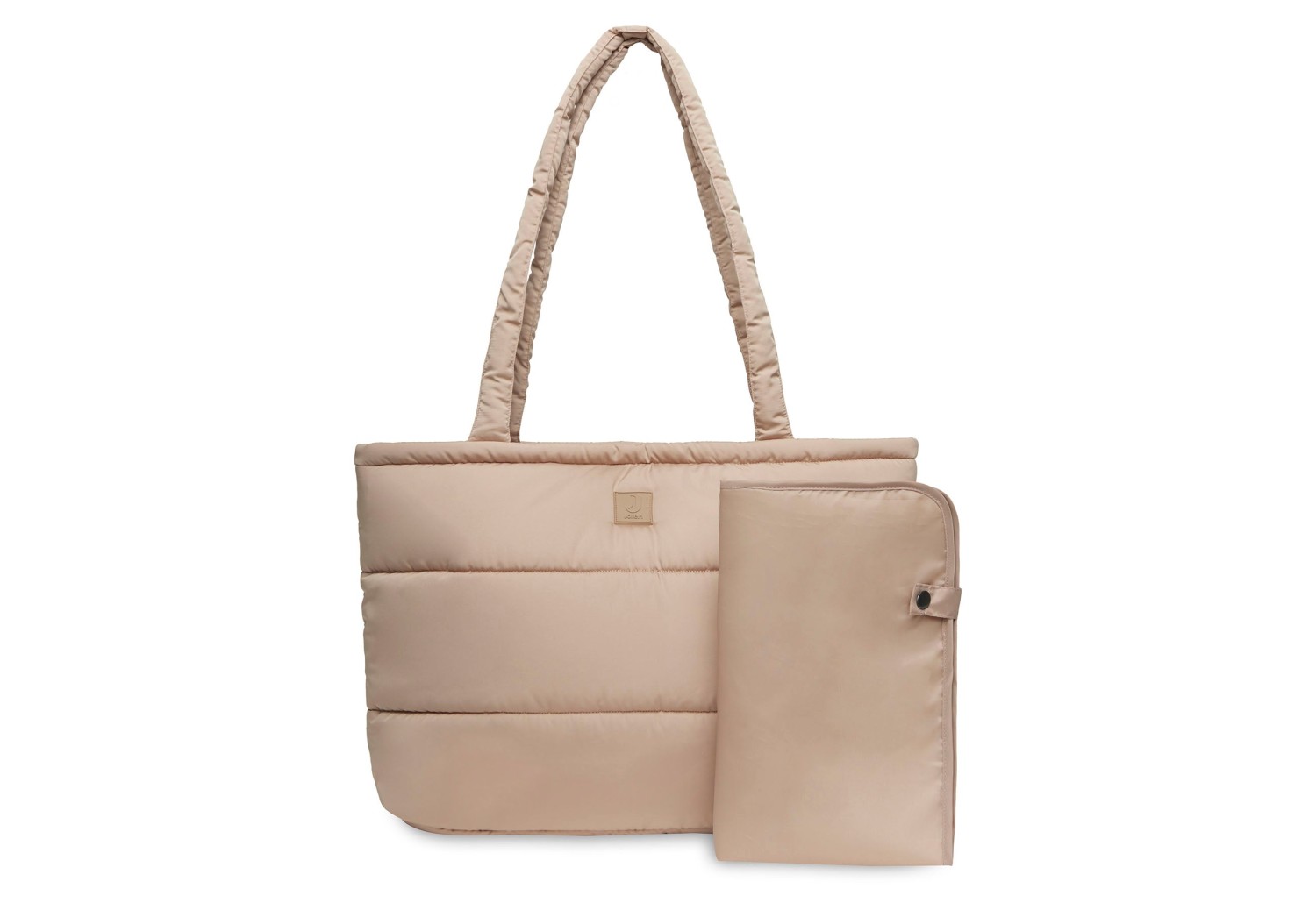 Puffed Mom Bag - Ideaal voor Onderweg - Biscuit - afbeelding 13