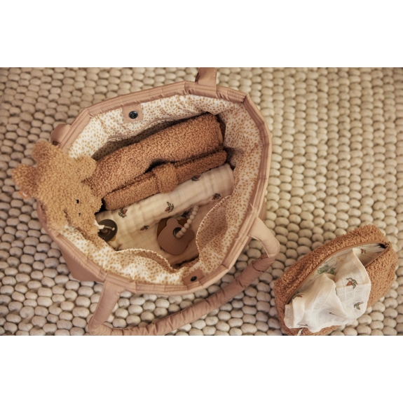 Puffed Mom Bag - Ideaal voor Onderweg - Biscuit