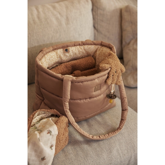 Puffed Mom Bag - Ideaal voor Onderweg - Biscuit