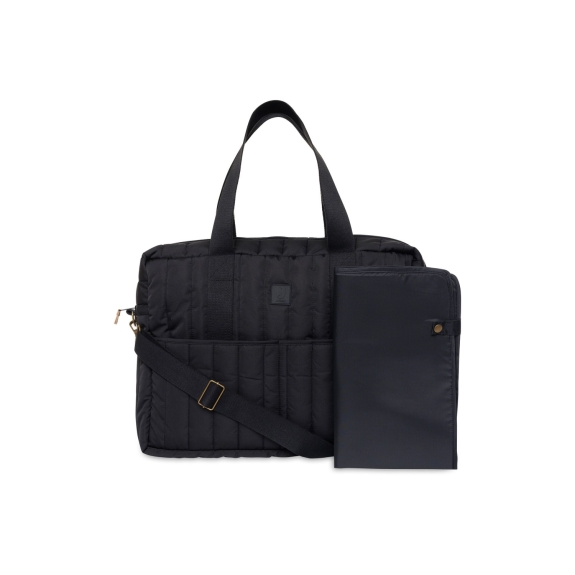 Jollein - Puffed Moos Luiertas - Zwart