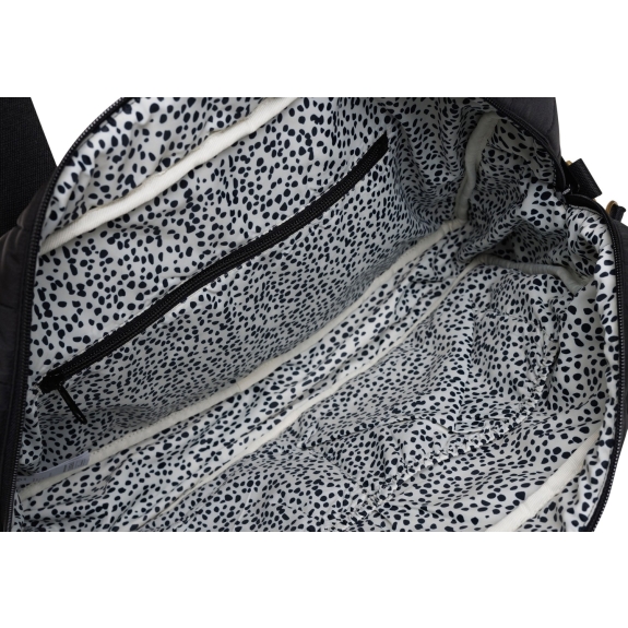 Jollein - Puffed Moos Luiertas - Zwart