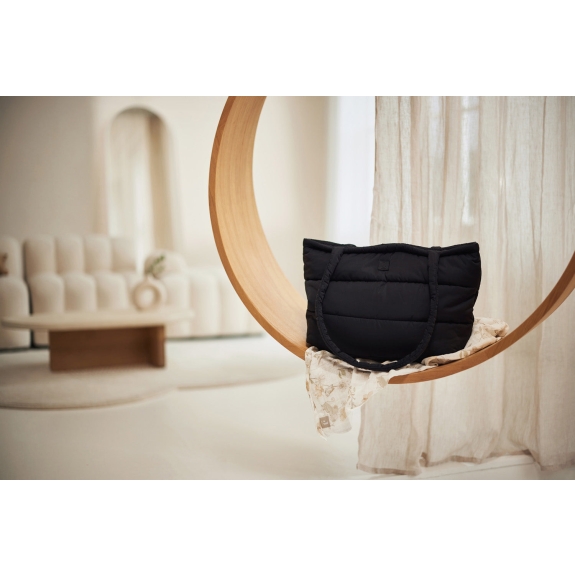 Jollein - Puffed Mom Bag - Zwart