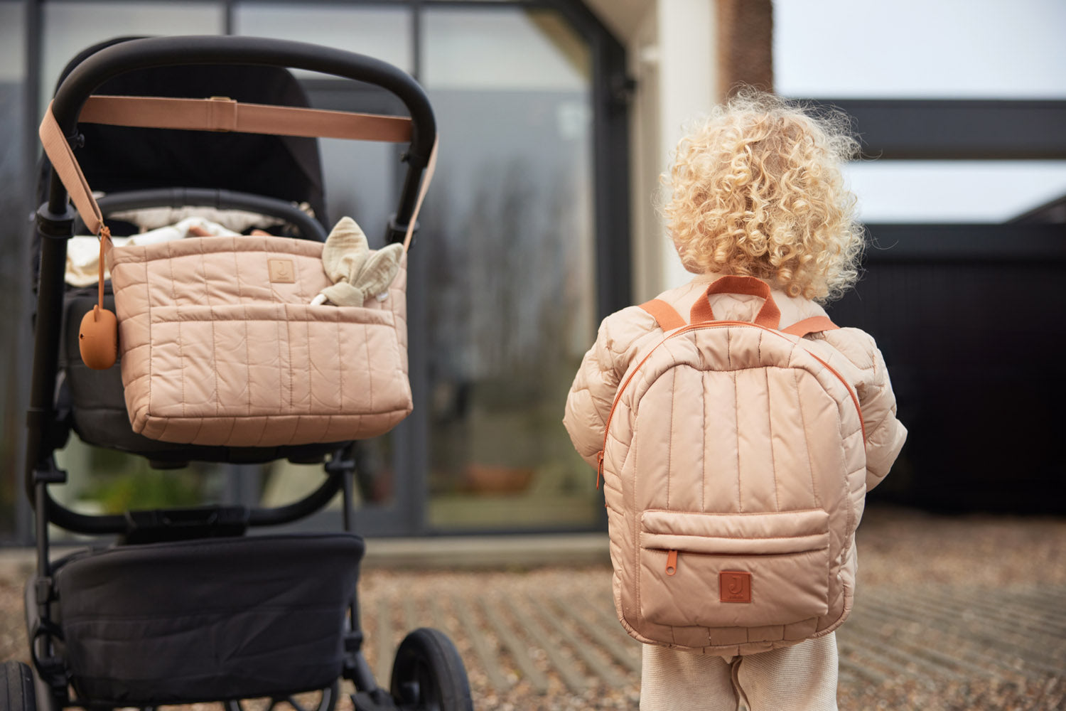 Kinderwagen/Buggy Organizer Puffed - Biscuit - afbeelding 8