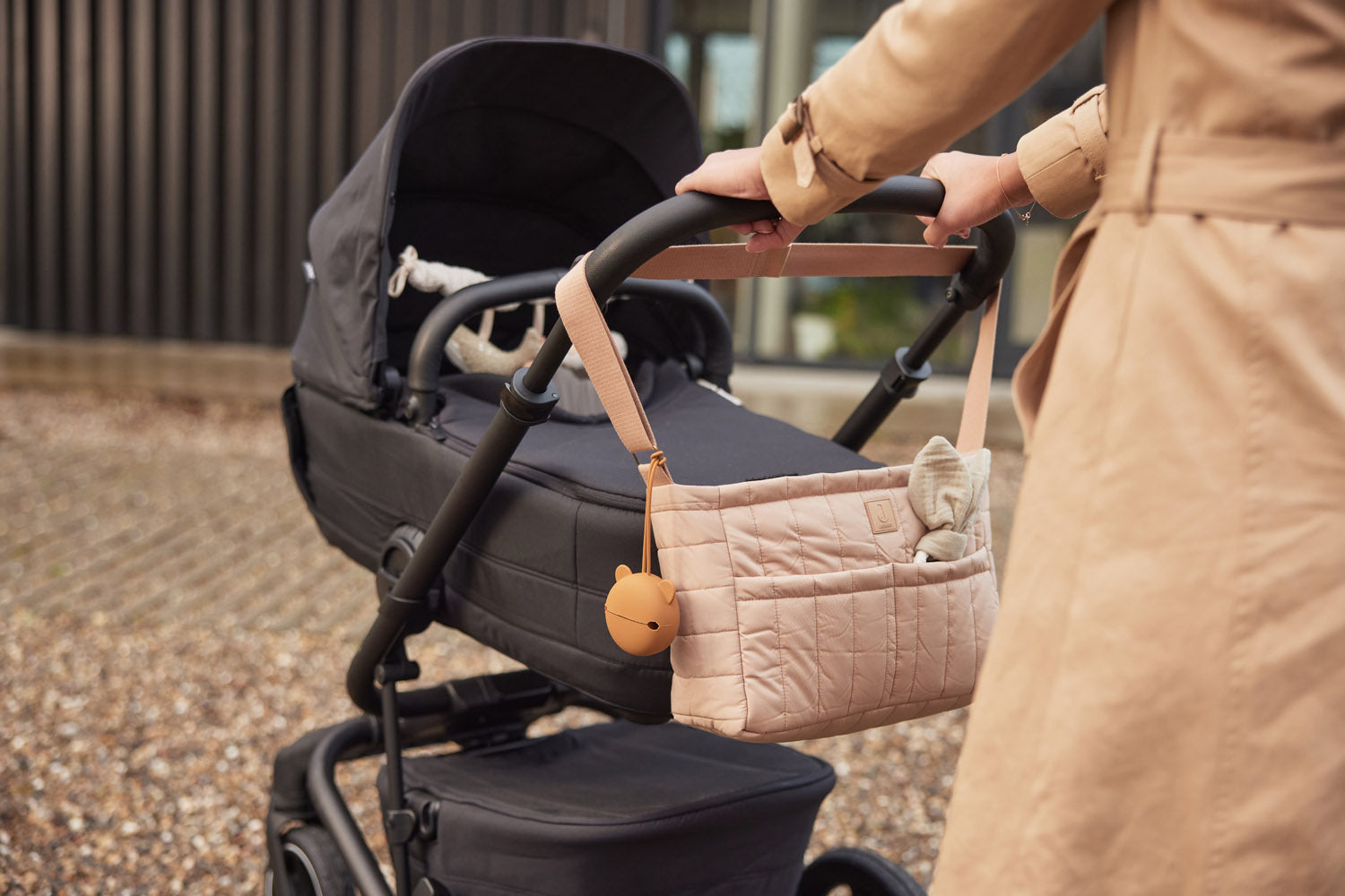 Kinderwagen/Buggy Organizer Puffed - Biscuit - afbeelding 9