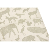 Jollein - Monddoekje Animals - Olive Green - 3 Stuks