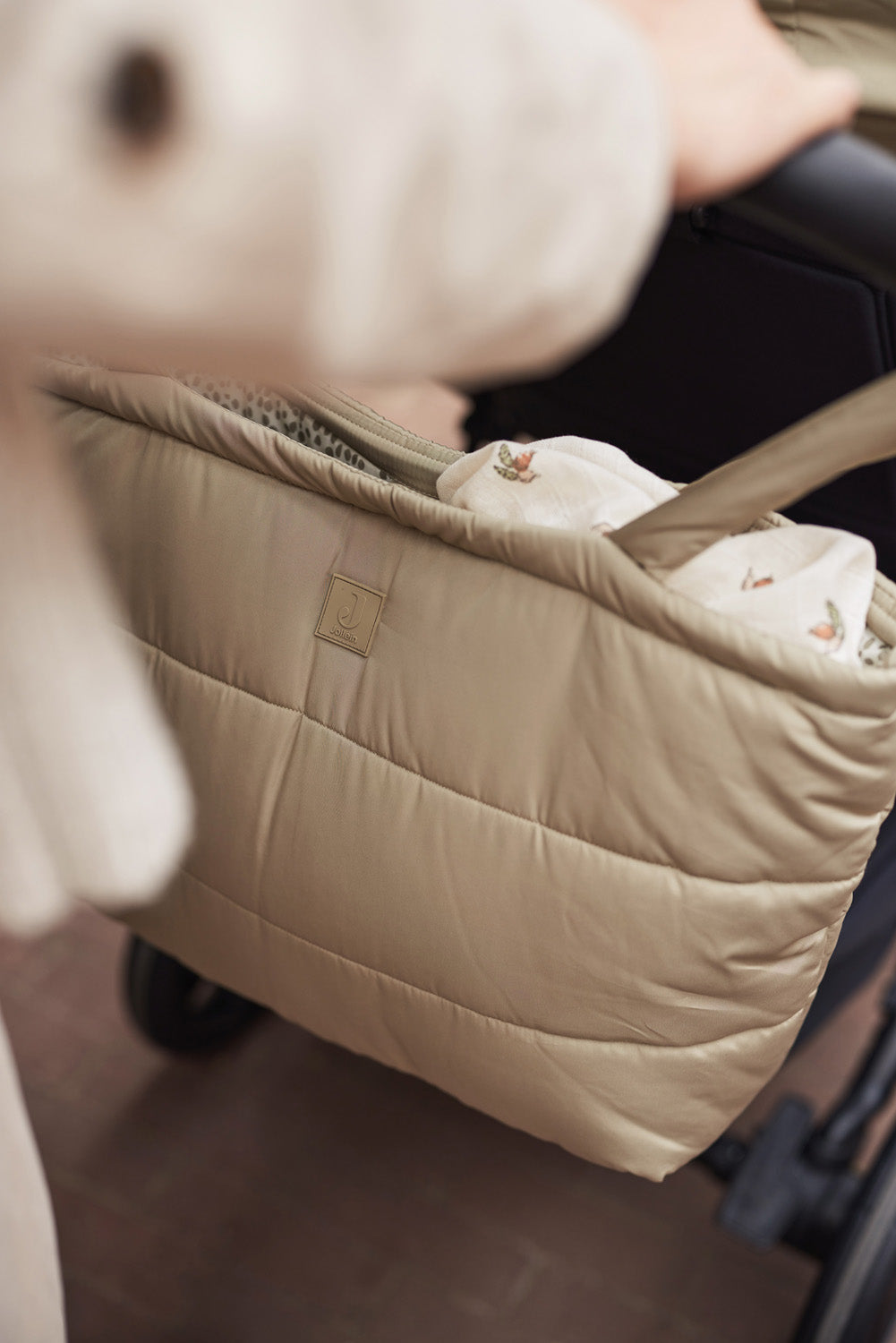 Puffed Mom Bag - Olive Green - afbeelding 6
