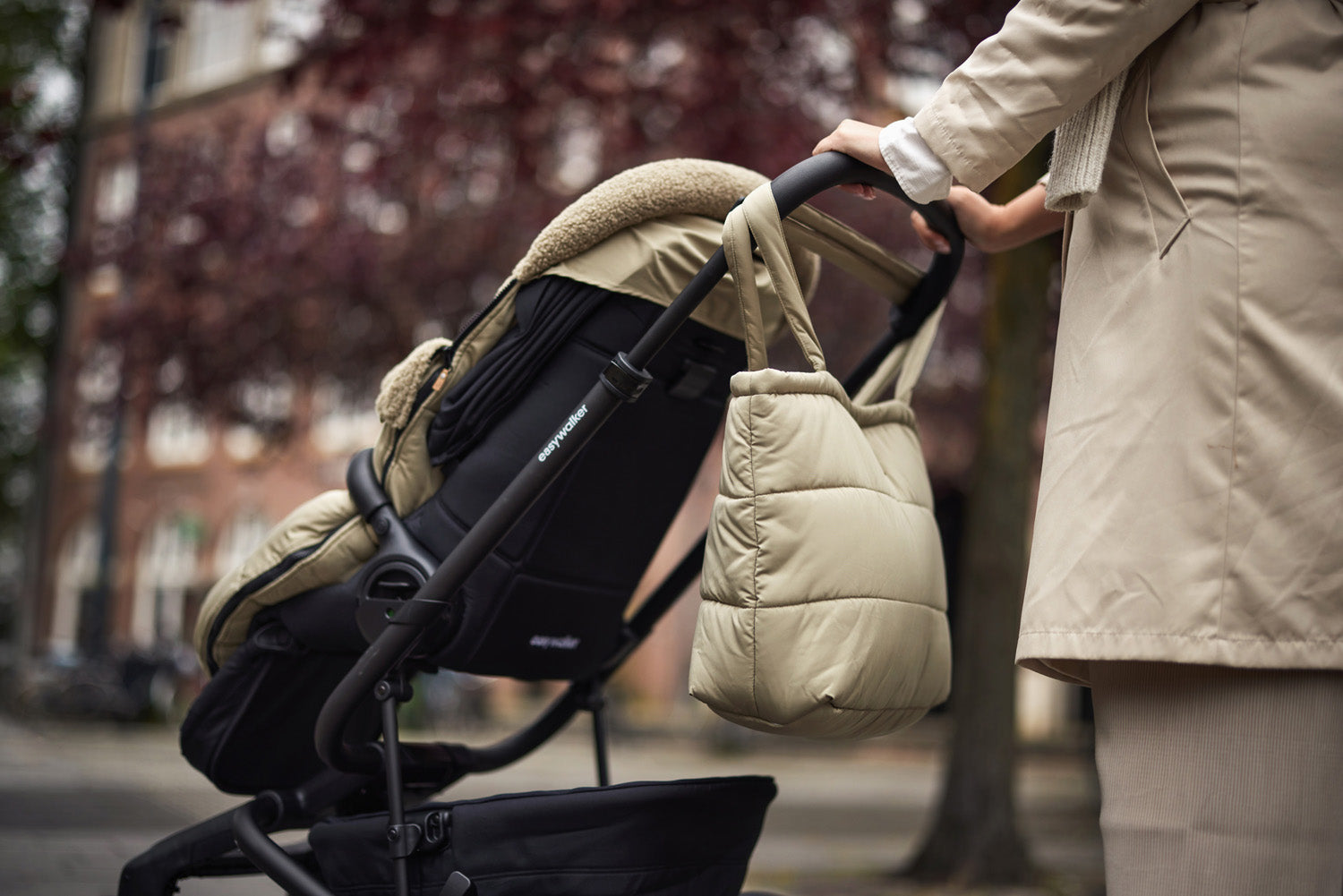 Puffed Mom Bag - Olive Green - afbeelding 7