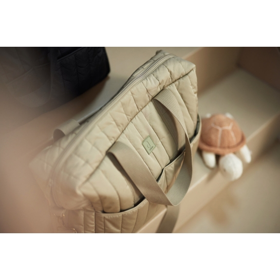 Jollein - Mom Tas Puffed Moos - Olijfgroen