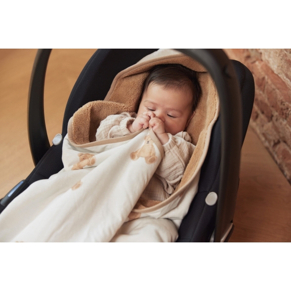 Jollein - Wikkeldeken Teddy Bear