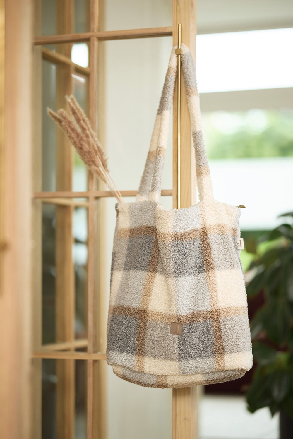 Trendy Luiertas BouclÃ© Check - afbeelding 10