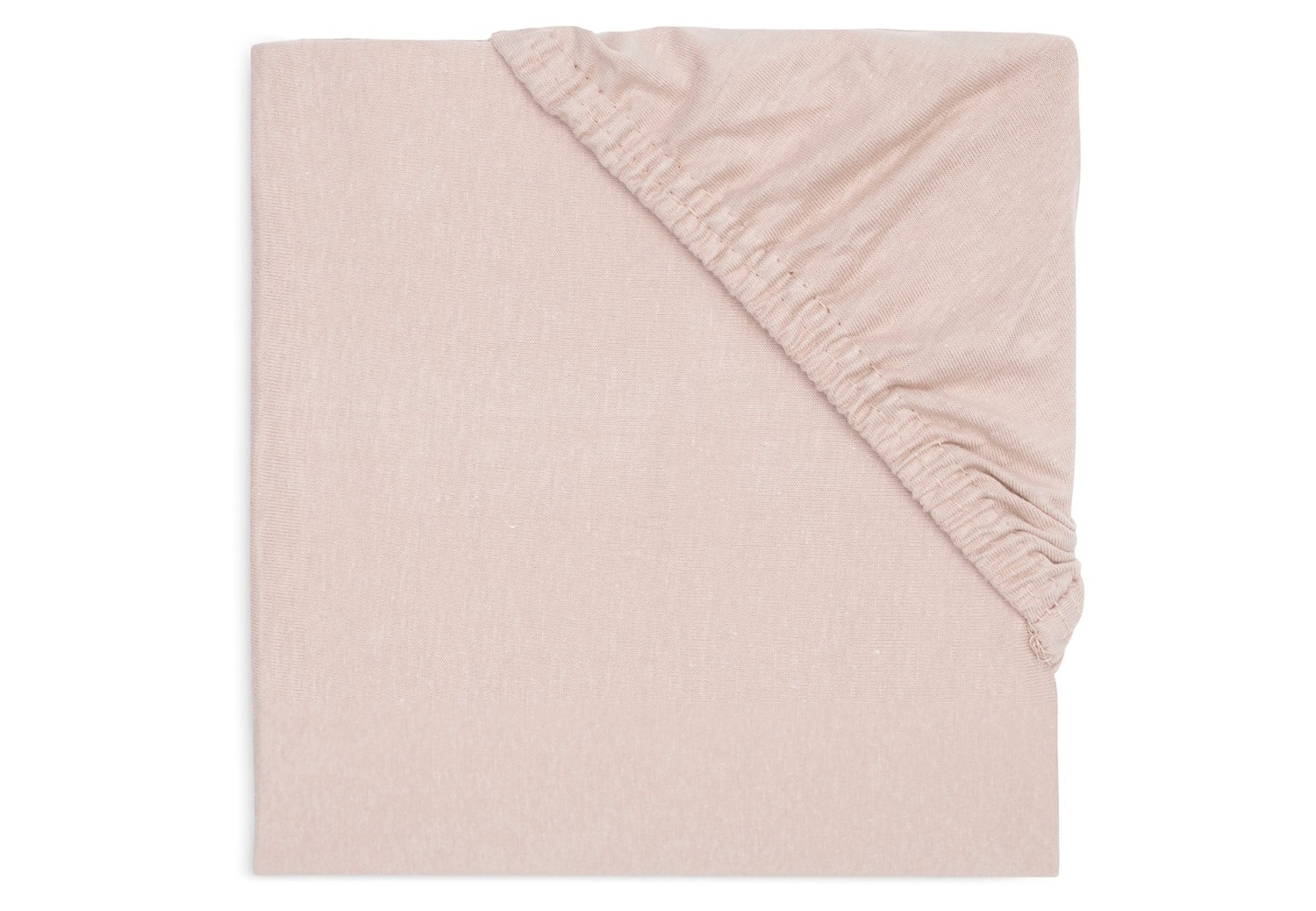 Hoeslaken Jersey 70/140x75/150cm - Roze Bloem