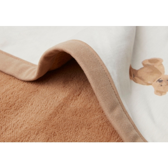 Jollein - Deken Wieg Teddy Bear 75x100cm