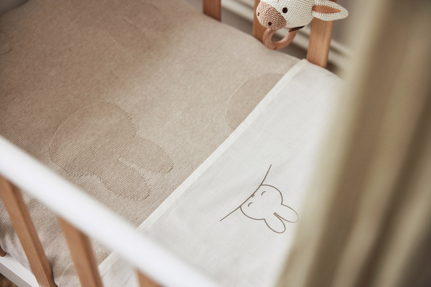 Laken Wieg Sleepy Miffy - Funghi - afbeelding 6