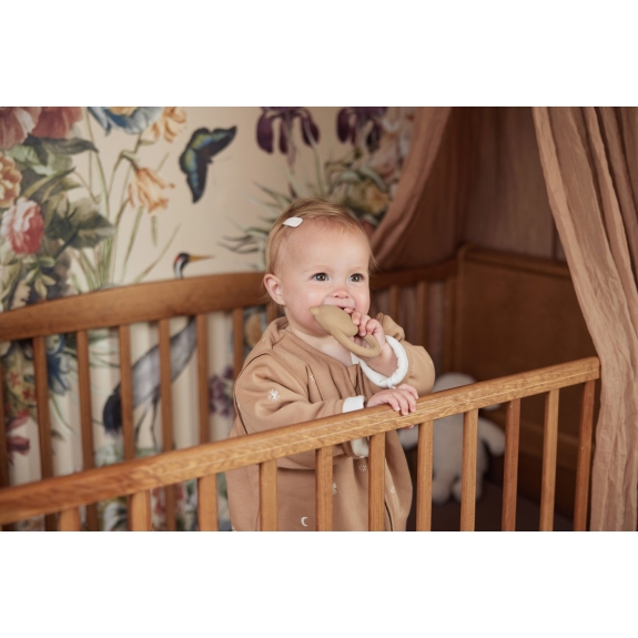 Jollein - Rubberen Bijtring Teddybeer - Biscuit