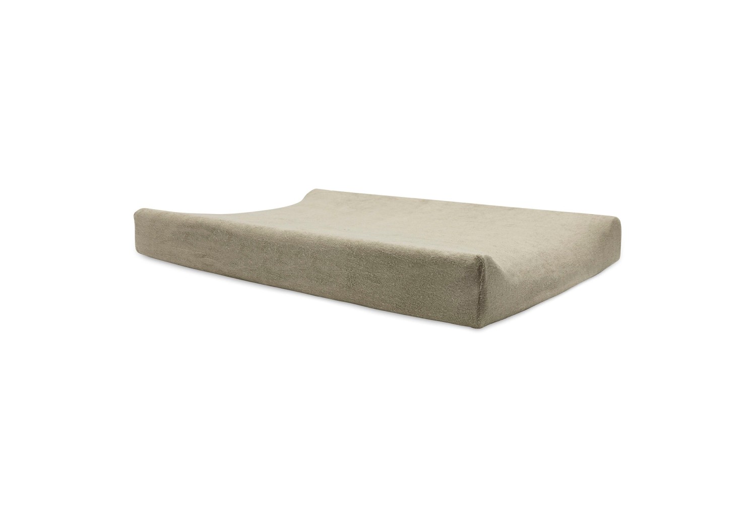 Aankleedkussenhoes Badstof - Olive Green