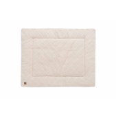 Jollein - Zacht Boxkleed Check Knit 75x95cm - Oatmeal