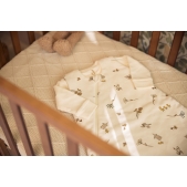 Jollein - Zacht Boxkleed Check Knit 75x95cm - Oatmeal