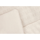 Jollein - Boxkleed Grain Knit - Oatmeal 75x95cm