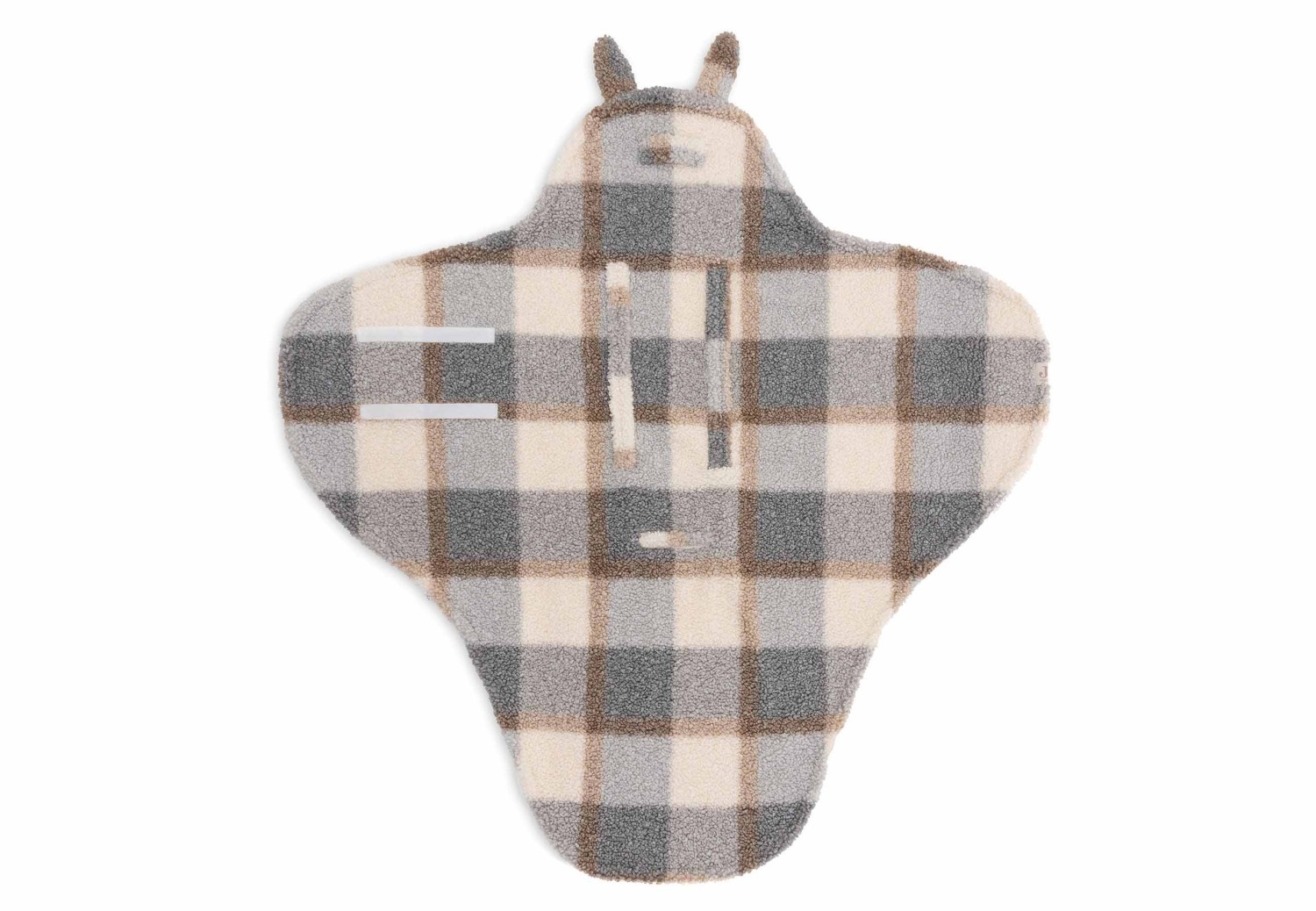 Wikkeldeken Bunny Check - Boucle - afbeelding 3