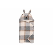 Jollein - Wikkeldeken Bunny Check - Boucle