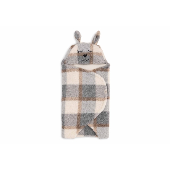 Jollein - Wikkeldeken Bunny Check - Boucle