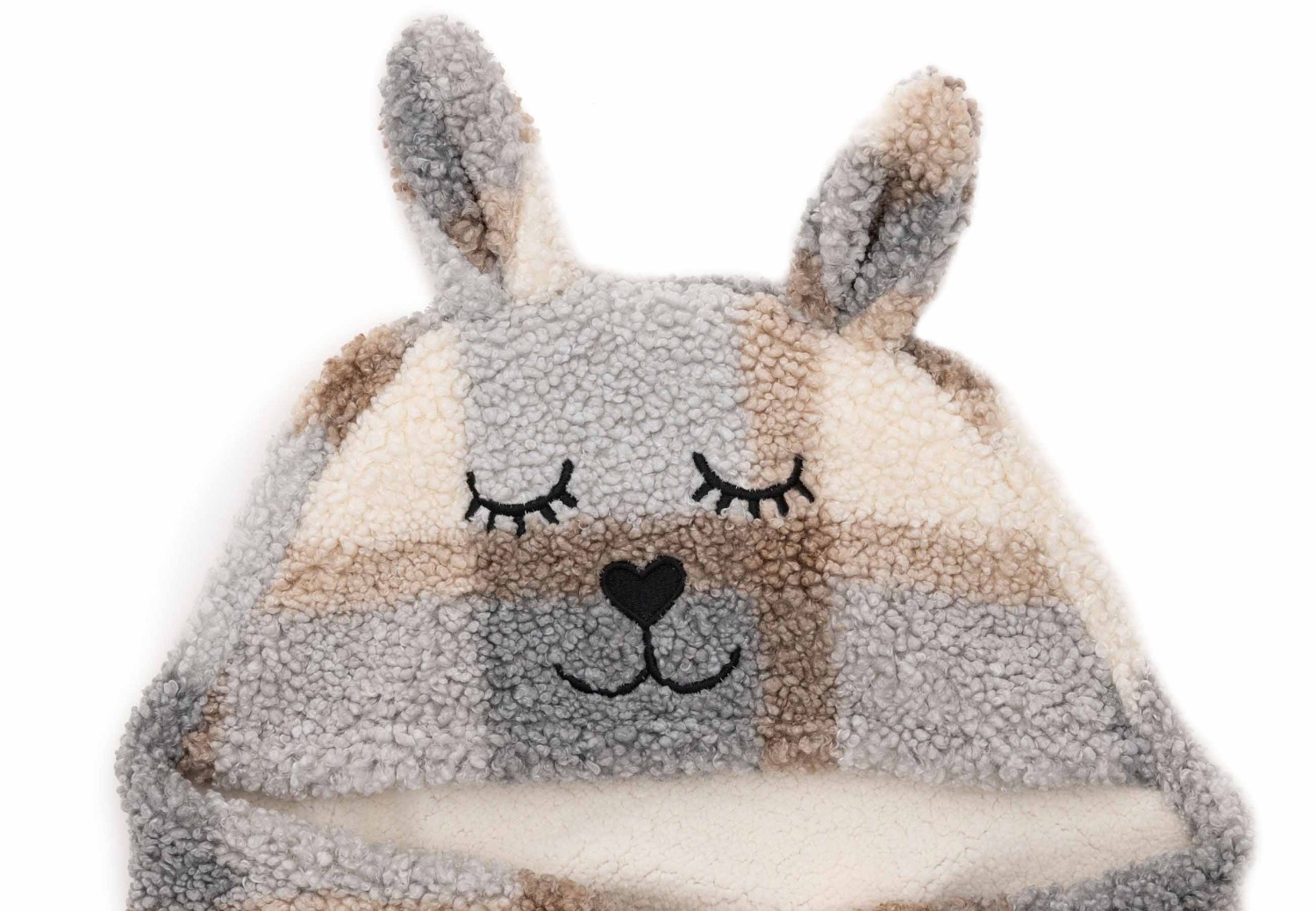 Wikkeldeken Bunny Check - Boucle - afbeelding 5